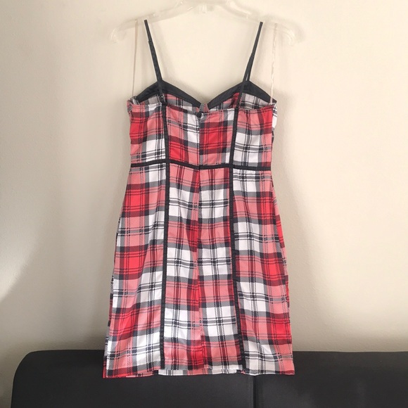 Plaid corset style dress - Do & Be - Picture 6 of 12